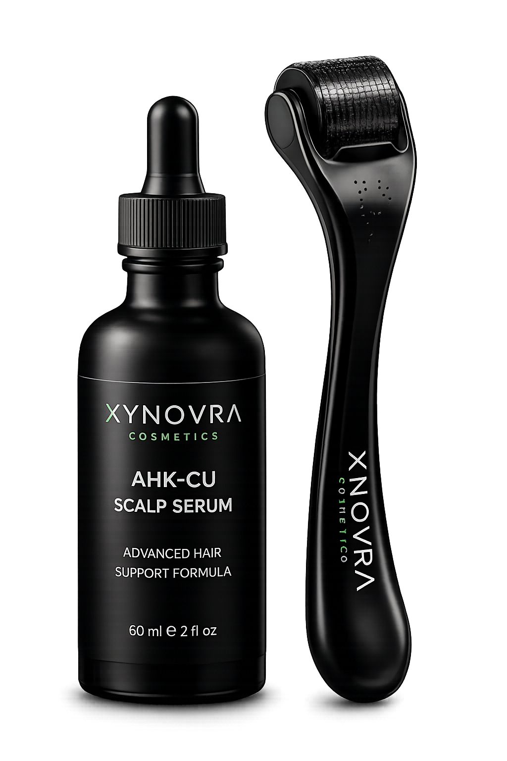 AHK-CU SCALP SERUM & MICRO NEEDLING ROLLER